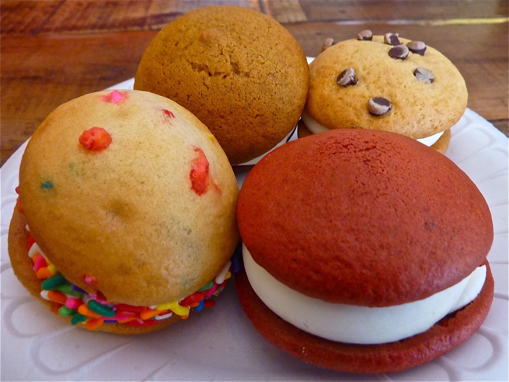 Mini whoopie pies from The Whoo(pie) Wagon in Topsfield, Mass.