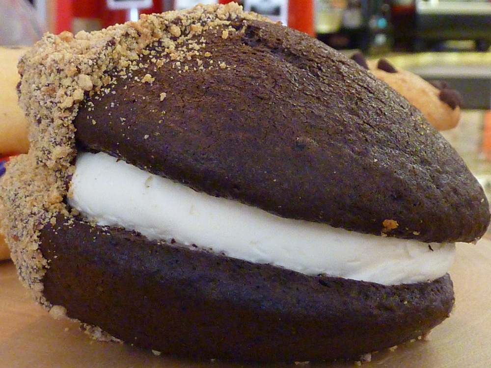Homemade whoopie pie from The Whoo(pie) Wagon in Topsfield, Mass.