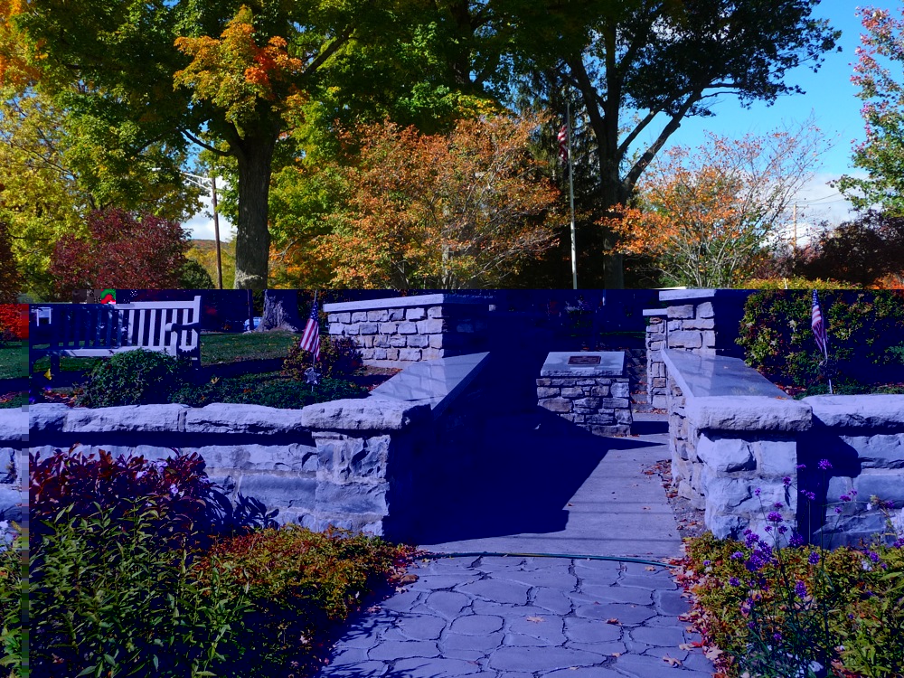 Field Park memorial site in Williamstown, Massachusetts