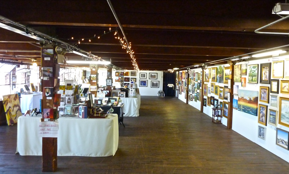 Norwood Fine Artists' Gallery and Studio at the WinSmith Mill Market in Norwood, Mass.